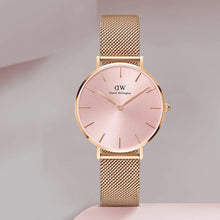 Daniel Wellington Petite Women Light Pink Round Dial Analog Watch - DW00100367