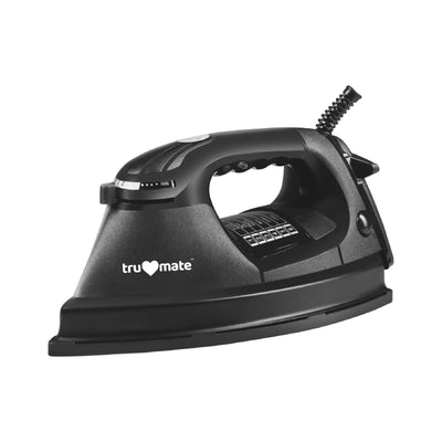 trumate trucrease DYPB 2351 – 1000W Dry Iron with Heavy Non-Stick PTFE Soleplate & Adjustable Temperature Control