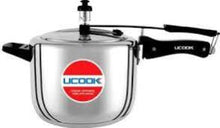 UCOOK PRESSURE COOKER STEELTUFF STAINLESS STEEL INNER LID (5 LTR) CODE-PC0062