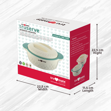 trumate Insulated Casserole Hot Pot for Kitchen with Stainless Steel Inner | Food Grade PU Insulation | Keeps Food Hot & Fresh | 1400ml (1.4 L)| BPA Free | Green |