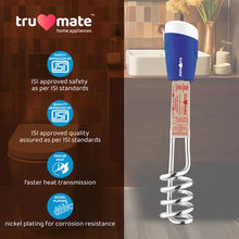 trumate truwarm SSRWH 1500 – 1500W Electric Immersion Water Heater with Shockproof Handle & Nickel Plating