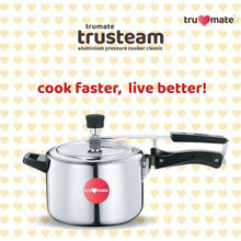 Trumate trusteam aluminium pressure cooker classic – 5ltr