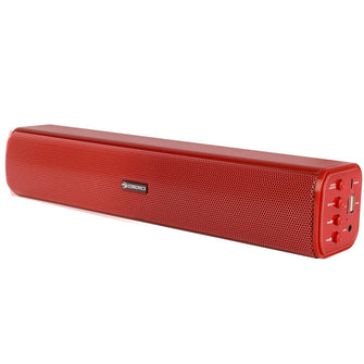 ZEBRONICS Vita Plus, Supporting LED Display, USB, SD Card, AUX, TWS & Call Function 16 W Bluetooth Soundbar  (Red Camo, Stereo Channel)