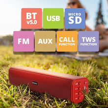 ZEBRONICS Vita Plus, Supporting LED Display, USB, SD Card, AUX, TWS & Call Function 16 W Bluetooth Soundbar  (Red Camo, Stereo Channel)