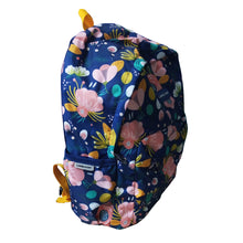Lavie Sport Spring 18L Printed Casual Backpack |School Bag Navy