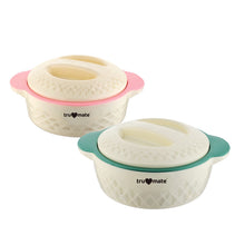 trumate truserve CRC 3200 Premium Insulated Casserole Set of 2, Green & Pink
