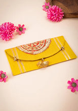 Indya Yellow Gota Patti Shagun Envelope