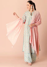 Indya Pink Teekli Georgette Dupatta