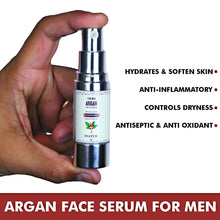 Buy 2 Get 1 Free INATUR Argan Face Serum, For Men, Hydrates & Repairs Skin, Patchouly & Musk,15g