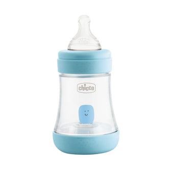 Chicco Perfect5 Feeding Bottle (150ml, Slow) (Blue)