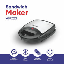 Junto Electric Sandwich Toaster, 750 W