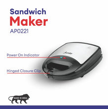 Junto Electric Sandwich Toaster, 750 W