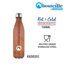 Ucook Vacuum Double Wall Cola Timber Design II 750 ml