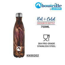 Ucook Vacuum Double Wall Cola Timber Design III 750 ml