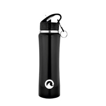 Ucook Obouteille Vacuum Stainless Steel Gym Black Sipper Water Bottle 750 ml