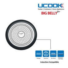 UCOOK Big Belly Duo 3 L Inner Lid Induction Bottom Pressure Cooker  (Hard Anodized)