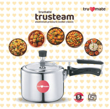 Trumate trusteam aluminium pressure cooker classic – 3ltr