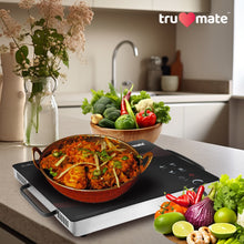 trumate Truheat IRG 2252 – 2200W Infrared Cooktop (Gloss Finish) with Touch Panel, Preset Menus & BBQ Grill