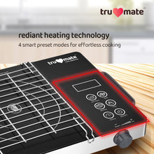 trumate truheat IRM 2251 – 2200W Infrared Cooktop with Touch Panel, Preset Menus & BBQ Grill