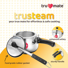 Trumate trusteam aluminium pressure cooker contour – 3 ltr