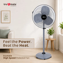 trumate trucool PDNG 6520 – 20 Inch Pedestal Fan with Heavy Duty Motor, Aluminium Blades & Double Ball Bearing