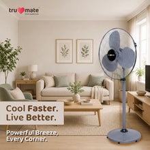 trumate trucool PDNG 6520 – 20 Inch Pedestal Fan with Heavy Duty Motor, Aluminium Blades & Double Ball Bearing