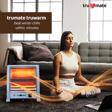 trumate truwarm QH2R 5001 – 800W Quartz Heater with Dual Heat Settings, Tip-Over Safety & Instant Heating