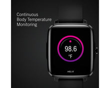 Helix Smart Watch Digital Black Dial Unisex-Adult Watches-TW0HXW201T