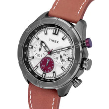 Timex E Class Men's Silver Dial Round Case Chronograph Function Watch -TWEG20303