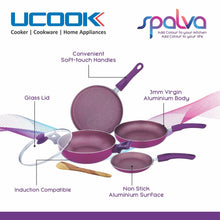 Ucook Spalva Non-stick 5-piece Induction Cookware Set