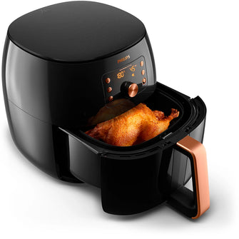 PHILIPS Air Fryer HD9867/90, 7.3L XXLcapacity, 2225W, Chef Ranveer Brar's Signature Series Philips Airfryer with Smart Sensing Technology - HD9867/90