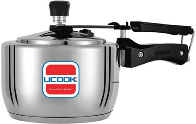 UCOOK Steeltuff 1.5 L Induction Bottom Pressure Cooker (Stainless Steel)