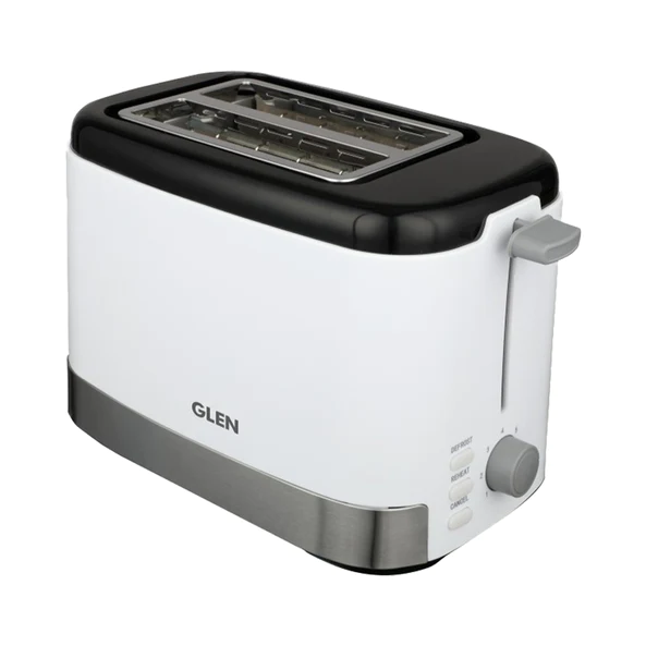 Glen Electric Sandwich Maker Grill with Non-Stick Coating Plates 750W  (3024BGRILL) 